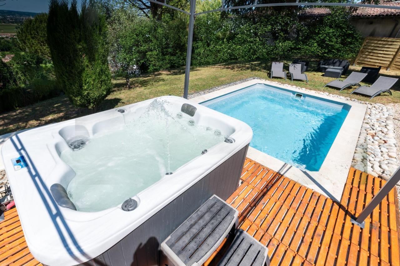 Maison Monbazillac Avec Piscine 2-4 Pax Buitenkant foto